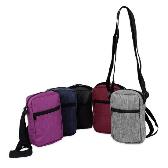 Bolsa de Ombro Poliéster Mescla