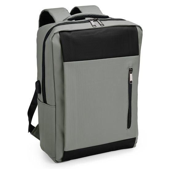 Mochila PU Impermeável Antifurto 22L