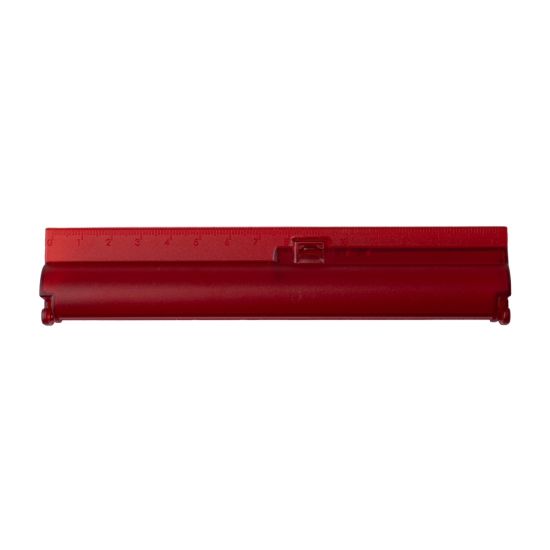 Kit Estojo Para Caneta + regua 15 cm