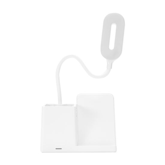 Luminária Led com Carregamento via Indução e Porta-caneta