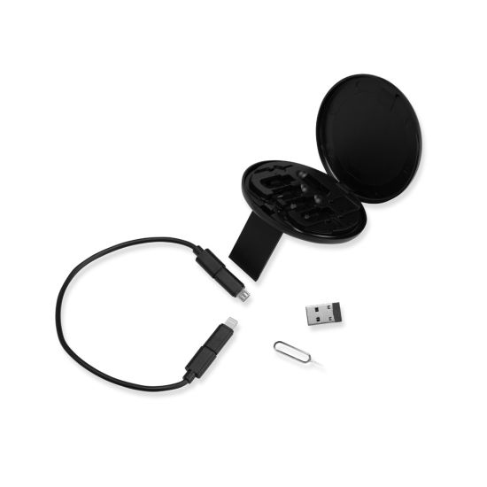 Kit Cabo USB-C com 3 Adaptadores