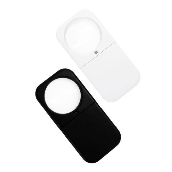 Lupa com Lanterna LED