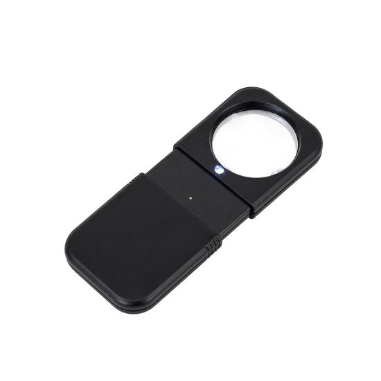 Lupa com Lanterna LED