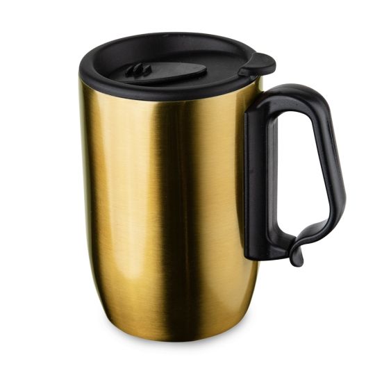 Caneca Inox Parede Dupla 400 ml
