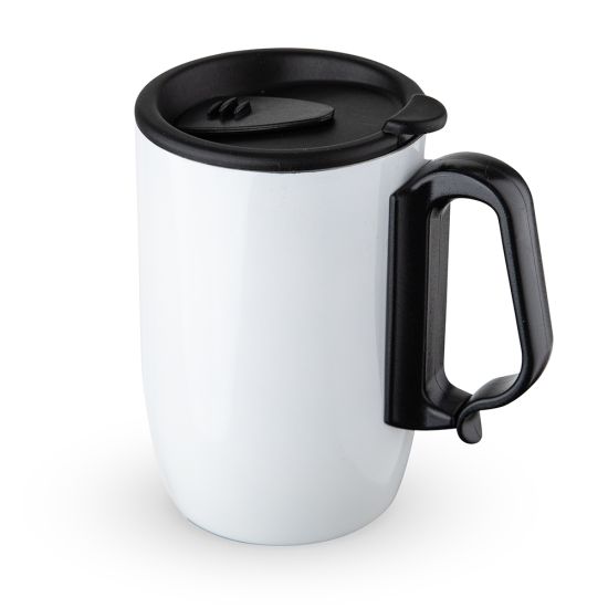 Caneca Inox Parede Dupla 400 ml