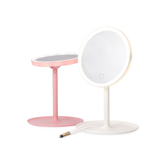 Espelho de Mesa Plástico com LED