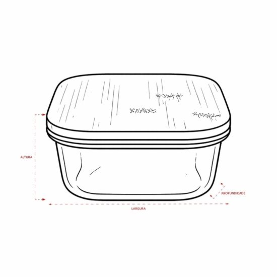 Marmita Vidro 400ml