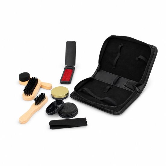 Kit Limpeza Sapatos 7 Peças
