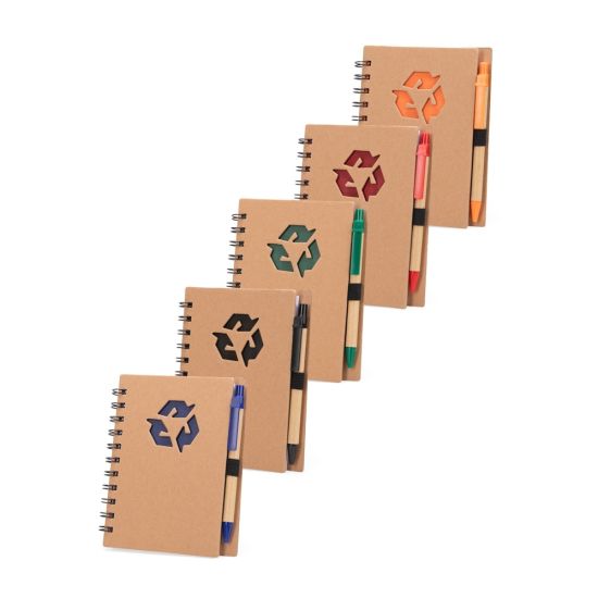 Caderno Ecológico com Caneta