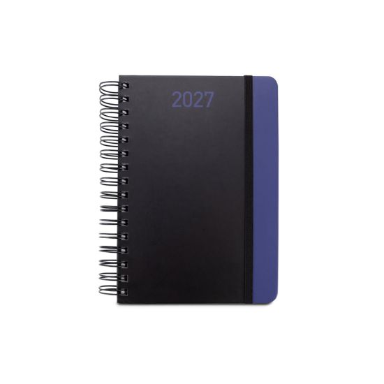 Agenda A5 em papel 100% reciclado e acabamento mate