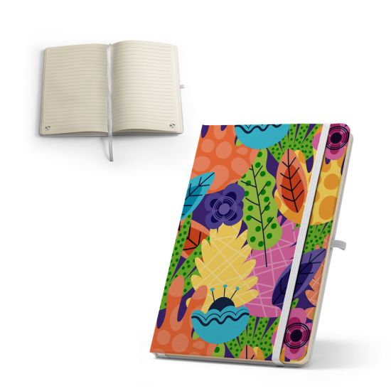 Caderno A5 Anne Sub de Capa Dura em PET 100% Reciclado 300D