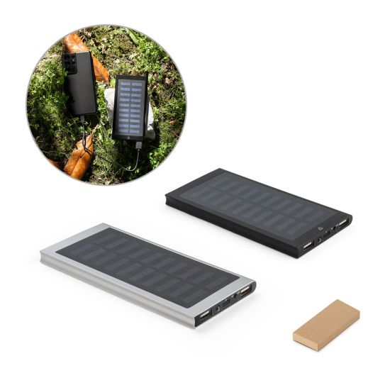 Bateria portátil em alumínio 100% reciclado