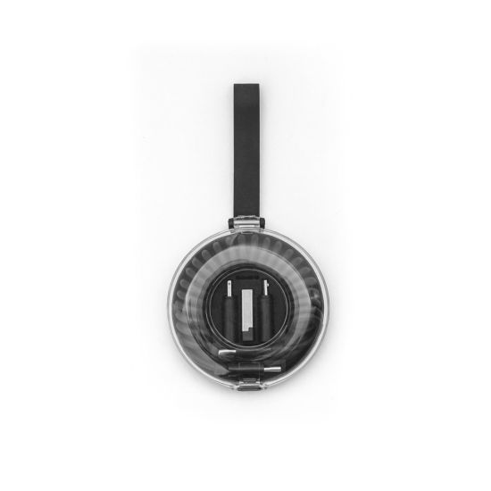 Conjunto Cabo Espiral com Carregamento Super-rápido e Adaptadores