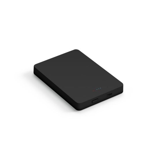 SMOOT 10. Bateria portátil de carregamento rápido em ABS 100% reciclado com acabamento em mate e capacidade de 10.000 mAh