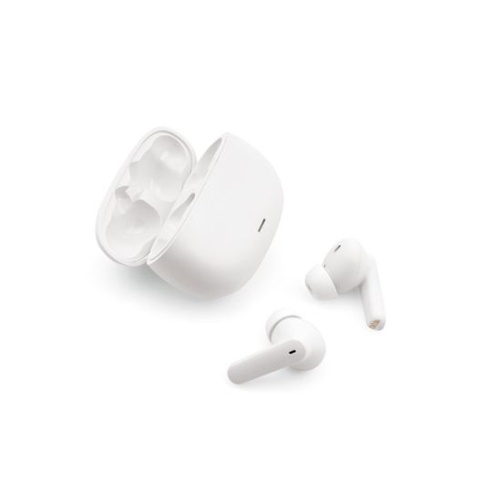 Fone de ouvido wireless em ABS 100% reciclado