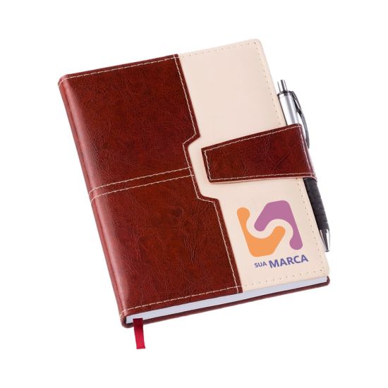 Agenda 2026 Executiva com Fecho de Imã Marrom