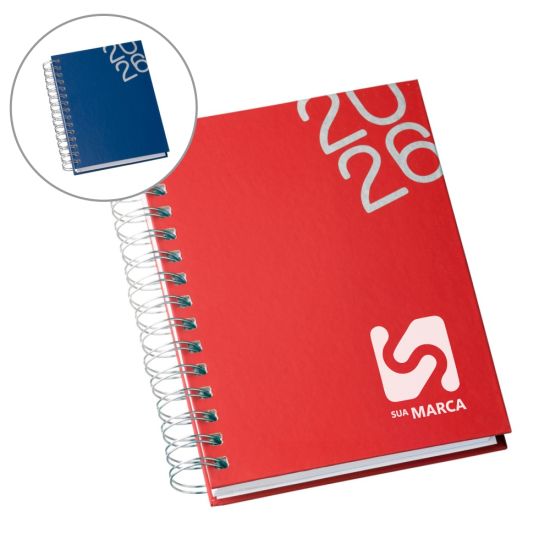 Agenda Wire-o Capa Premium com Ano