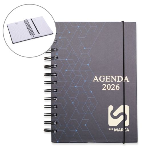 Agenda Diária 2026 Wire-O