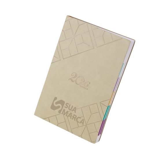 Agenda 2026 em Couro Sintético