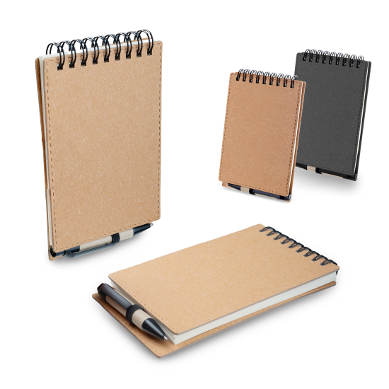 Mini Caderno de Anotações com Caneta