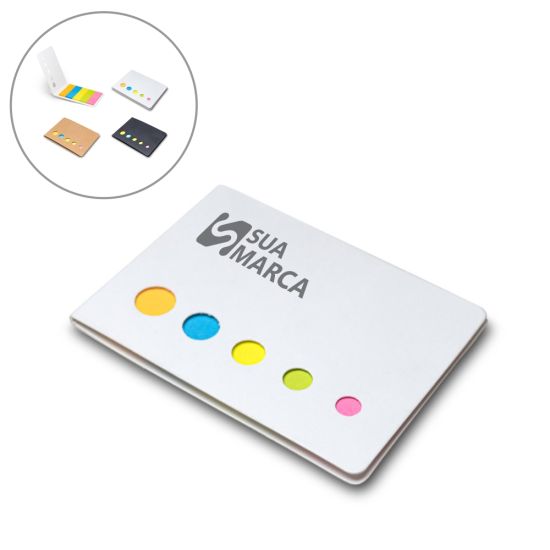 5 Blocos Adesivados Lins em Cartão