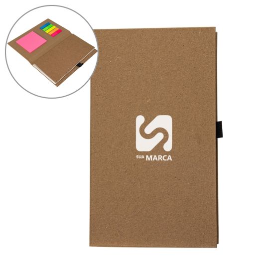 Bloco de Anotações com Autoadesivos