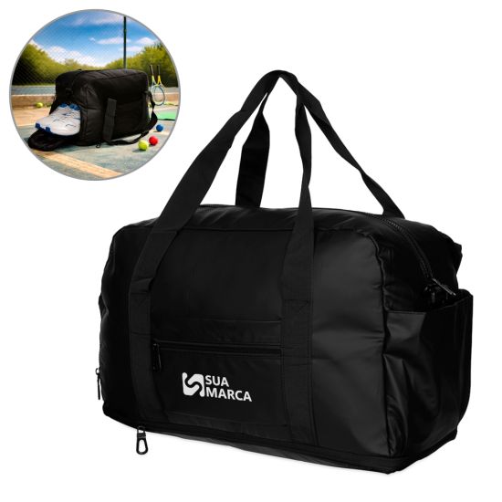 Bolsa Couro Sintético Expansível 36L