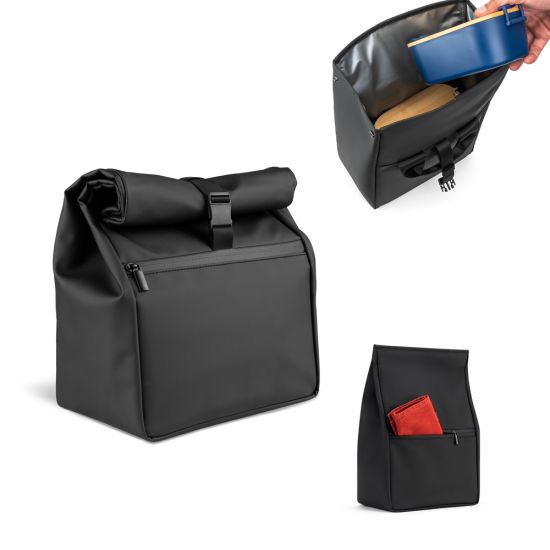 Bolsa Térmica 7 Litros  "Roll Top" em PU, com Isolamento em PEVA