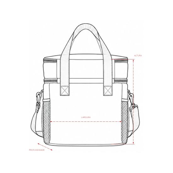 Bolsa Térmica Dupla 16 Litros