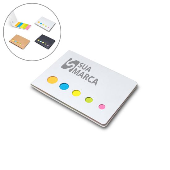 5 Blocos Adesivados Lins em Cartão