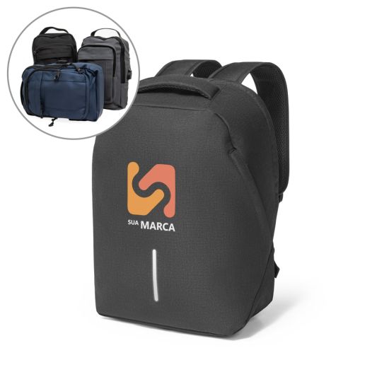 Mochila com Sistema Antiroubo