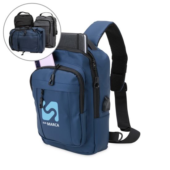 Mochila de Ombro USB