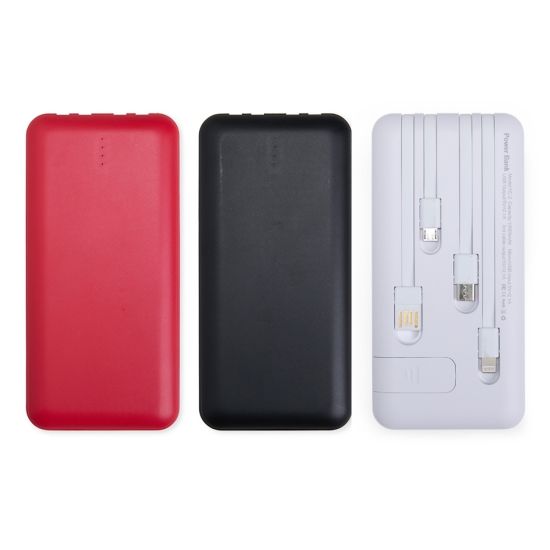 Power Bank 10.000mAh com Lanterna e Multissaídas