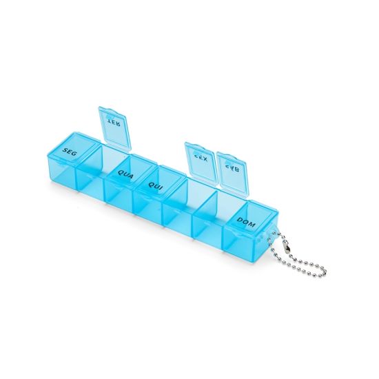 Porta Comprimidos Semanal Plástico