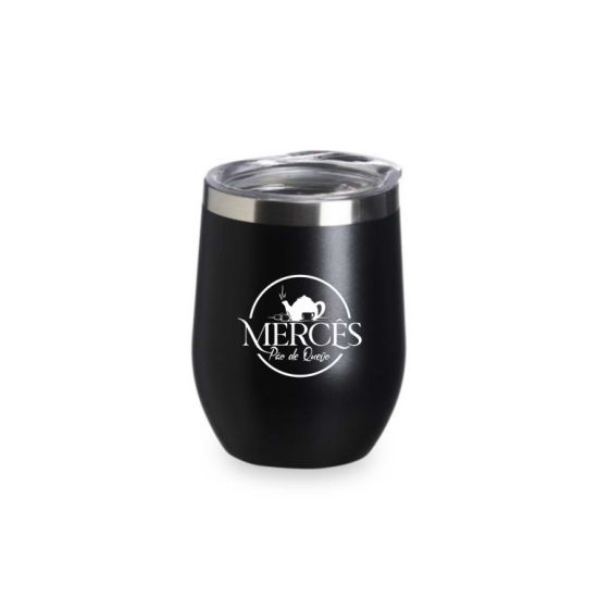 Copo Inox Parede Dupla 320ml