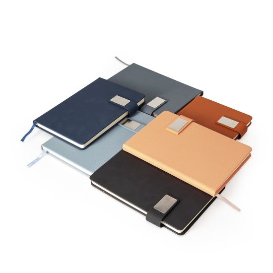 Caderneta Couro Sintético