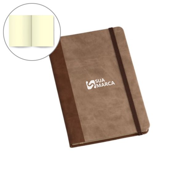 Caderneta Grande Tipo MOLESKINE 