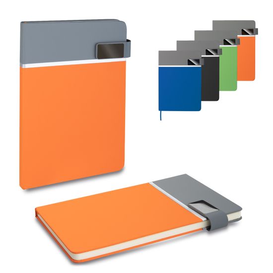 Caderno A5 em PU (21x15cm)