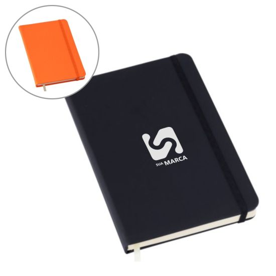 Caderneta moleskine sem pauta