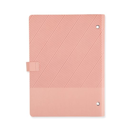 Caderno Fichário Couro Sintético