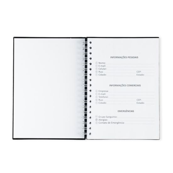 Caderno Laminado Com Pauta