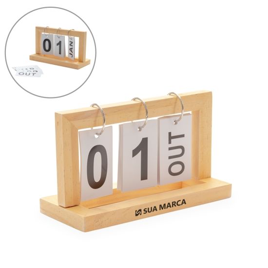 Calendário Permanente Madeira