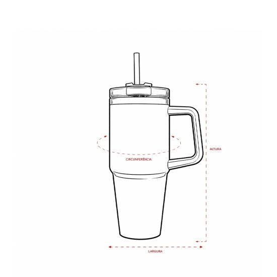 Caneca Térmica 900ml