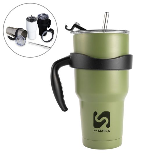 Caneca Térmica Inox 800ml