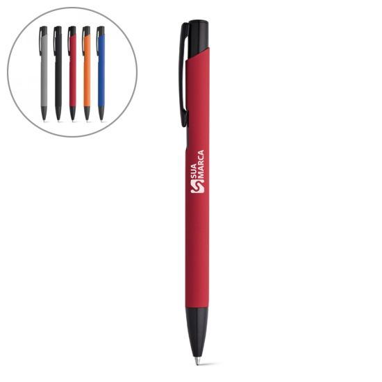 Caneta de Alumínio Esferográfica Poppins