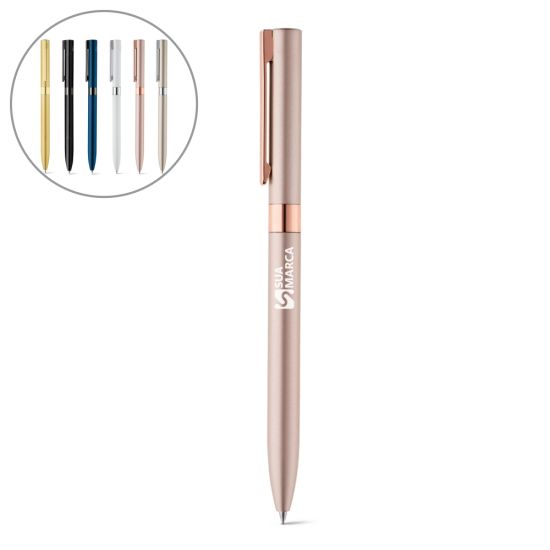 Caneta de Alumínio Esferográfica Clare