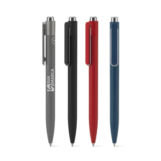 Caneta Esferográfica em Alumínio 94% Reciclado com Clipe Inovador Kylie