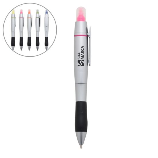 Caneta Plástica Marca Texto