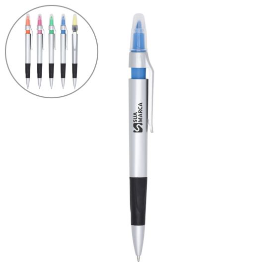 Caneta Plástica Marca Texto