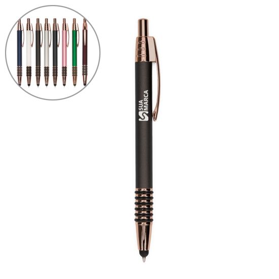 Caneta Metal Touch